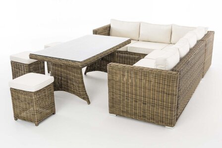 Tuinset Sirini 5 mm natura,CremeWit