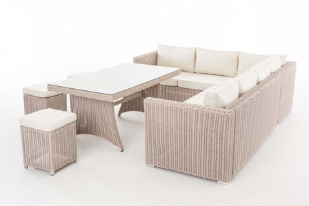 Tuinset Sirini 5 mm perlWit,CremeWit
