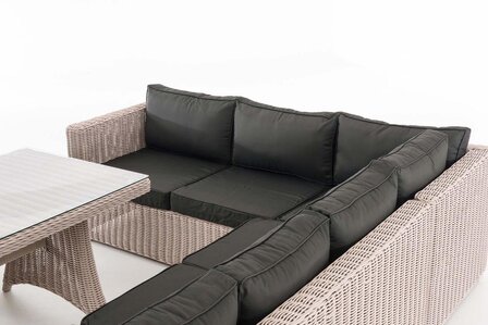 Tuinset Sirini 5 mm perlWit,anthrazit