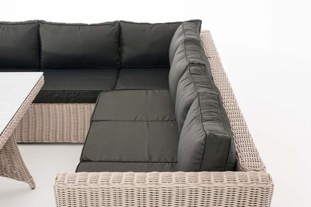 Tuinset Sirini 5 mm perlWit,anthrazit