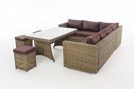 Tuinset Sirini 5 mm natura,terraBruin