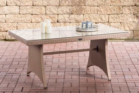 Tafel Sorano 138 x 80 cm sand, 