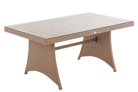 Tafel Sorano 138 x 80 cm sand, 