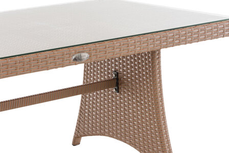 Tafel Sorano 138 x 80 cm sand, 