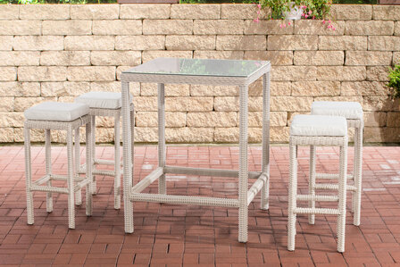 Tuinbar Ilei 5mm perlWit,CremeWit