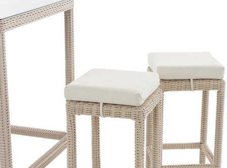 Tuinbar Ilei 5mm perlWit,CremeWit