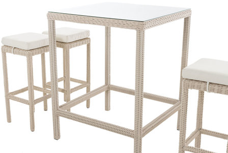Tuinbar Ilei 5mm perlWit,CremeWit