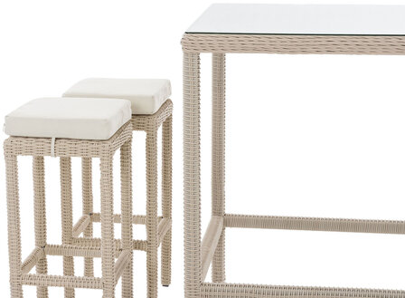 Tuinbar Ilei 5mm perlWit,CremeWit
