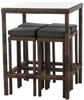 Tuinbar Ilei 5mm Bruin-meliert,anthrazit