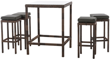 Tuinbar Ilei 5mm Bruin-meliert,anthrazit