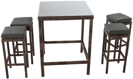 Tuinbar Ilei 5mm Bruin-meliert,anthrazit