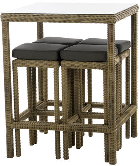 Tuinbar Ilei 5mm natura,anthrazit, 