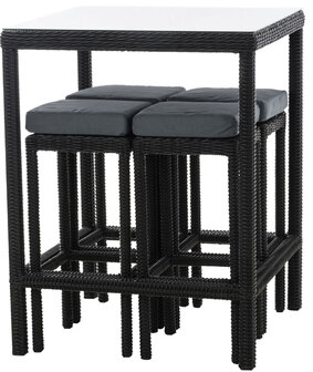 Tuinbar Ilei 5mm Zwart,eisenGrijs