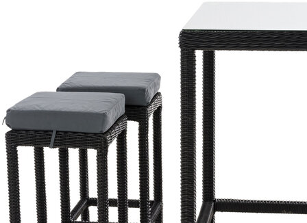 Tuinbar Ilei 5mm Zwart,eisenGrijs