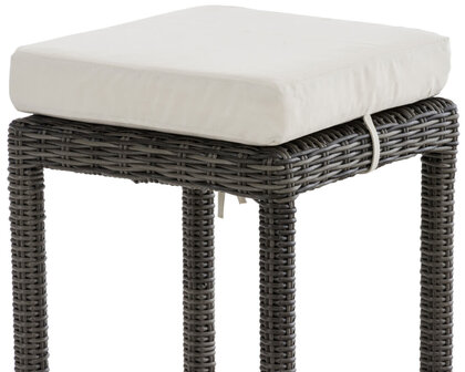 Barkruk Ilei 5mm Grijs-meliert,CremeWit