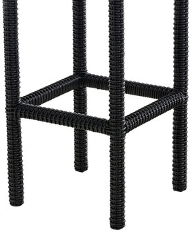Barkruk Ilei 5mm Zwart,anthrazit