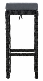 Barkruk Ilei 5mm Zwart,eisenGrijs