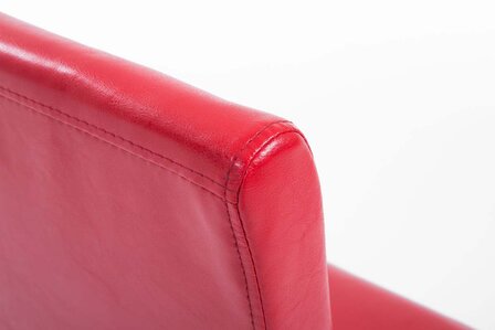 Eetkamerstoel Ani zwart Rood,natura