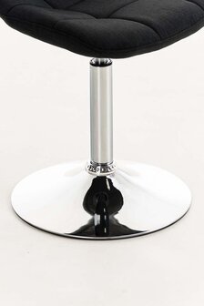 Lounger Imel Stof Zwart