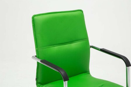 Set van 2 bezoekersstoelen Siittli kunstleer Groen