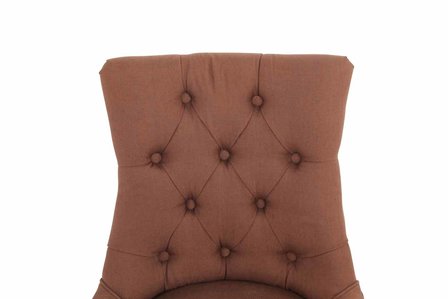 Set van 2 eetkamerstoelen Eberdean antik-hell,Bruin