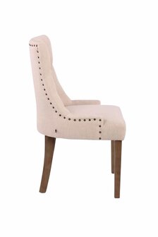 Set van 2 eetkamerstoelen Eberdean antik-hell,Creme