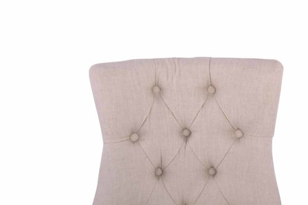 Set van 2 eetkamerstoelen Eberdean antik-hell,Creme