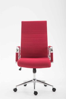 Bureaustoel Columbus Stof Rood