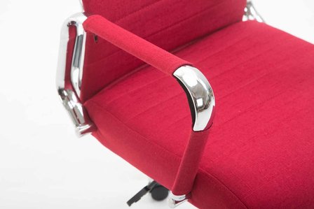 Bureaustoel Columbus Stof Rood