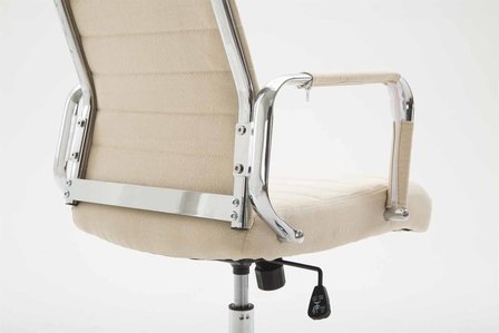 Bureaustoel Columbus Stof Creme