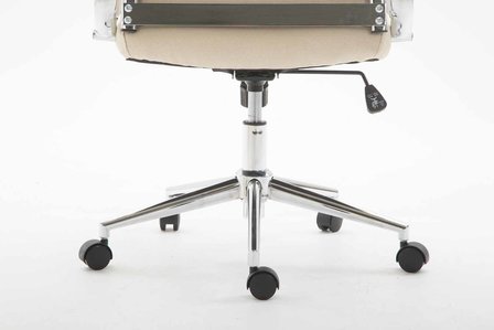 Bureaustoel Columbus Stof Creme