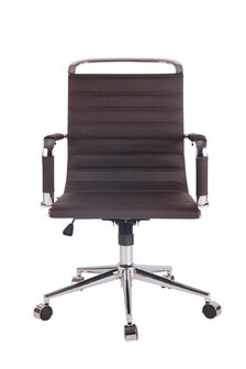 Bureaustoel Bortan coffee,Kunstleder, 