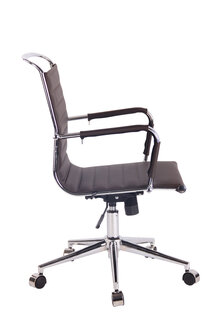 Bureaustoel Bortan coffee,Kunstleder, 