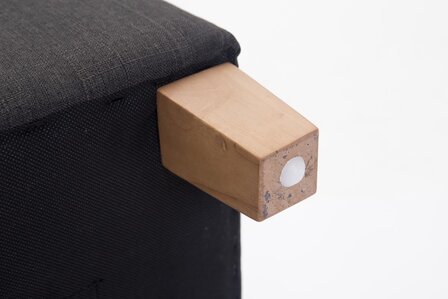 Hocker Phoraa Grijs