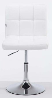 Set van 2 Lounger Pilmi V2 kunstleer Wit