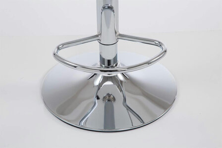 Set van 2 barkrukken Lis Vigis kunstleer Blauw,Chroom