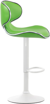 Barkruk Lis Vigis Kunstleer Groen,Wit