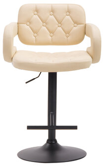 Barkruk Diblun Creme,Zwart