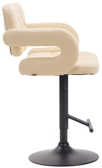 Barkruk Diblun Creme,Zwart