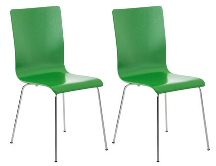Set van 2 bezoekersstoel Pipi Groen