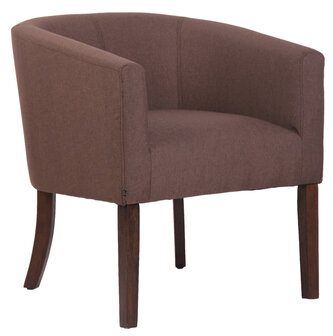 Fauteuil Namee Stof Bruin,antik