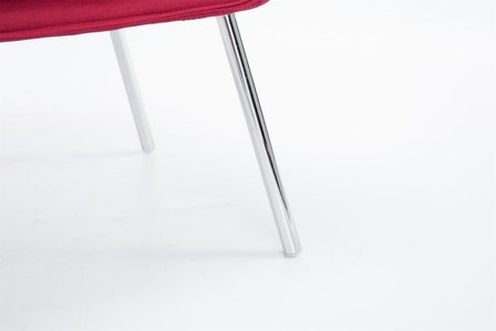 Lounger Caracas Stof Rood