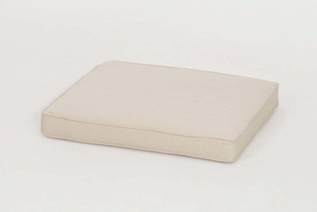 Kussen voor nostalgie banken 103x46x7 cm 53x44x7 cm, Creme