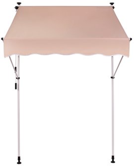 Klem zonnescherm Wistirla 150x120 cm,beige, 