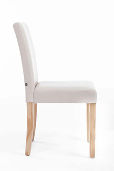 Eetkamerstoel Ani zwart Creme,natura