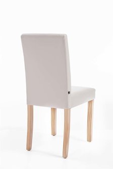 Eetkamerstoel Ani zwart Creme,natura