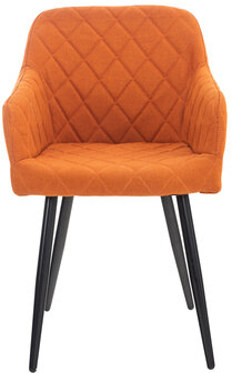 Eetkamerstoel Shali Stoff,Oranje