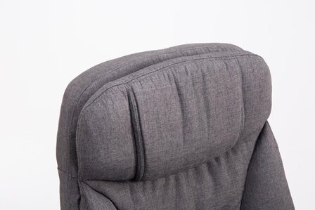Bureaustoel XL Tria  stof Grijs
