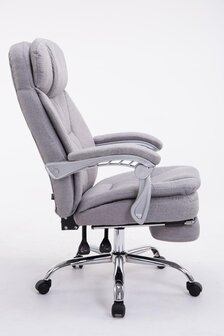 Bureaustoel XL Tria  stof Grijs