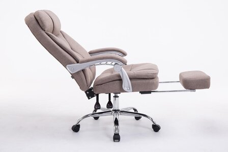 Bureaustoel XL Tria  stof Taupe